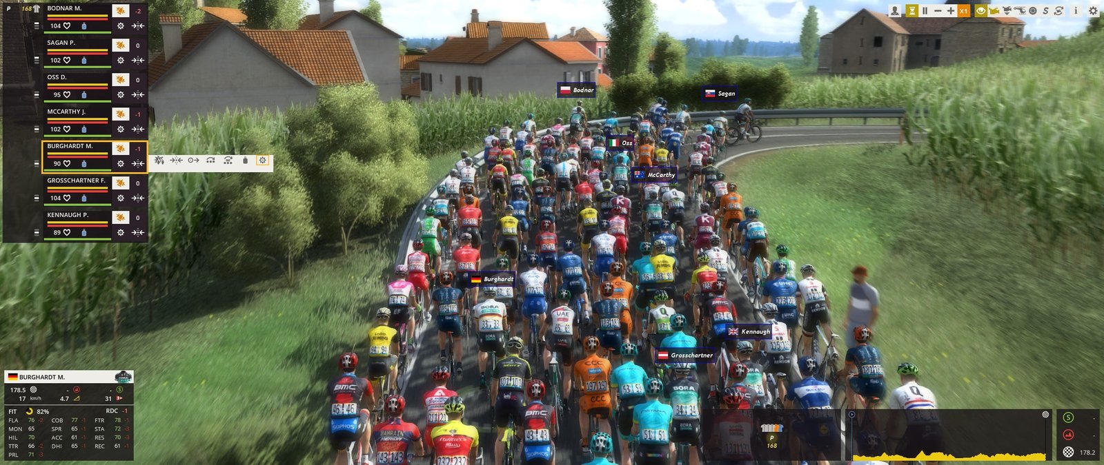 Imagem do jogo Pro Cycling Manager 2018