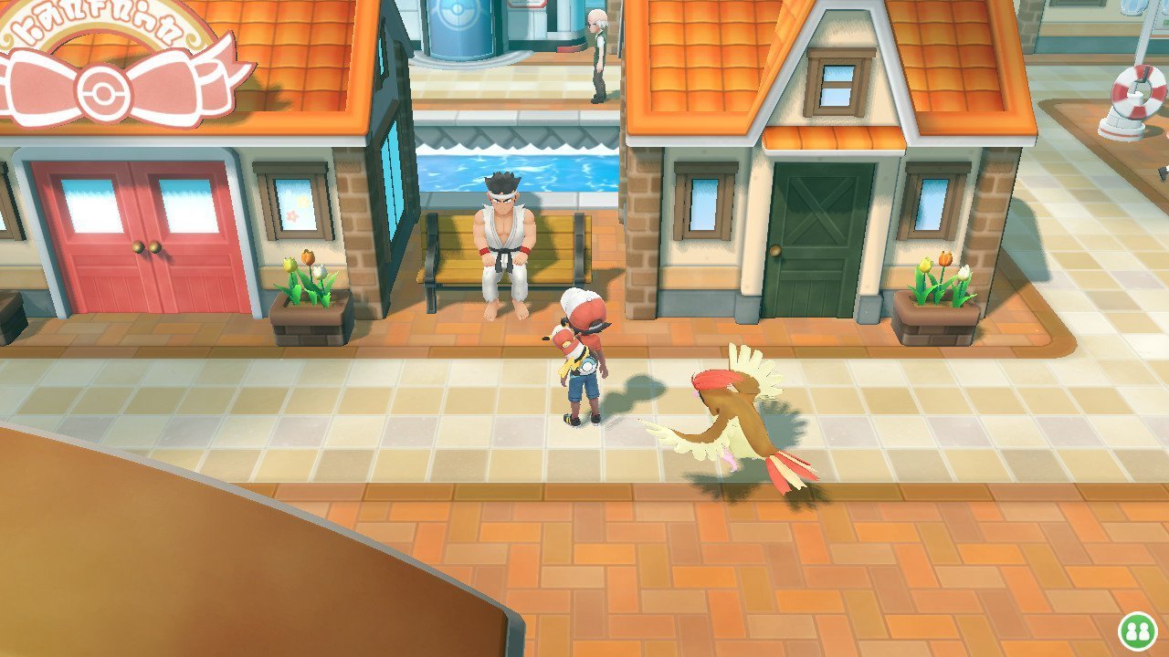 Imagem do jogo Pokémon Let's Go Pikachu