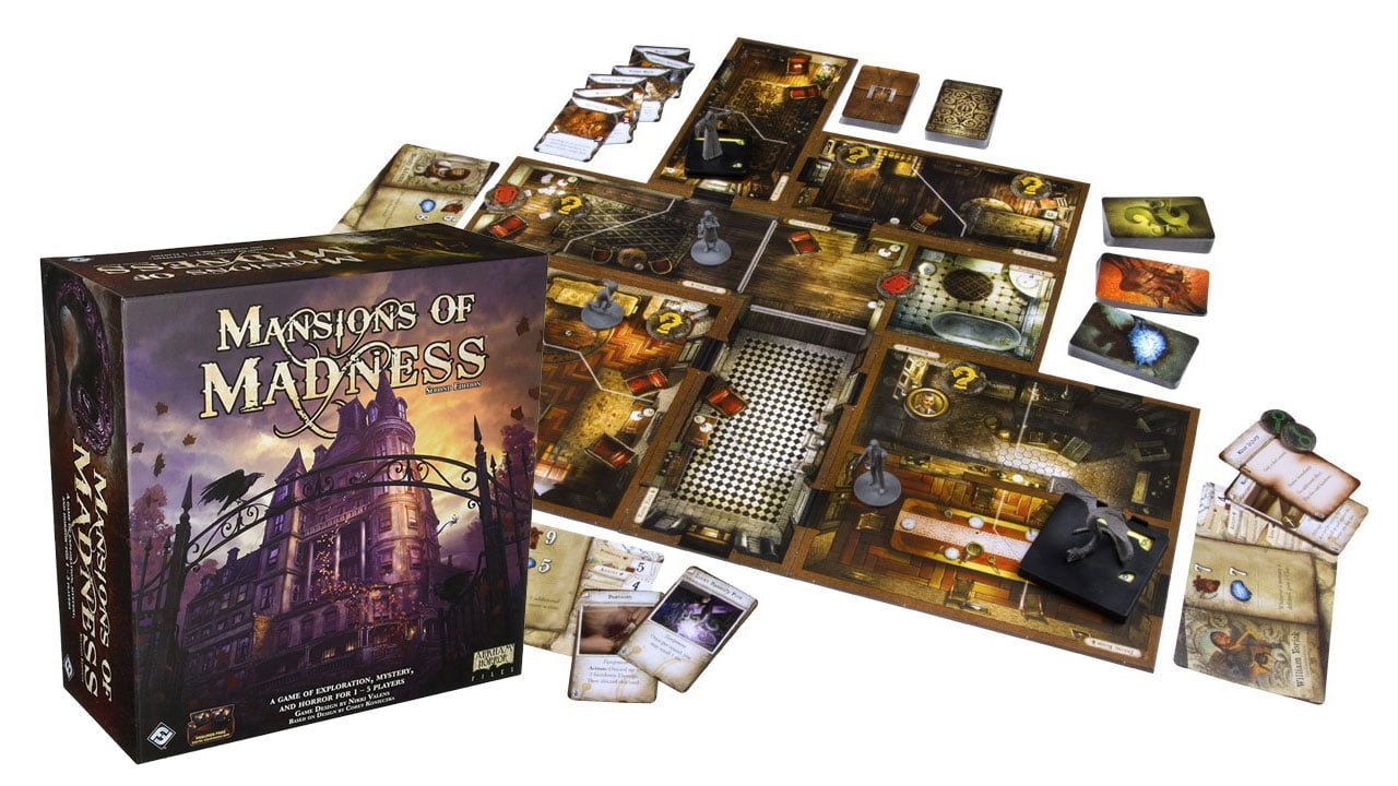 Imagem do board game Mansions of Madness
