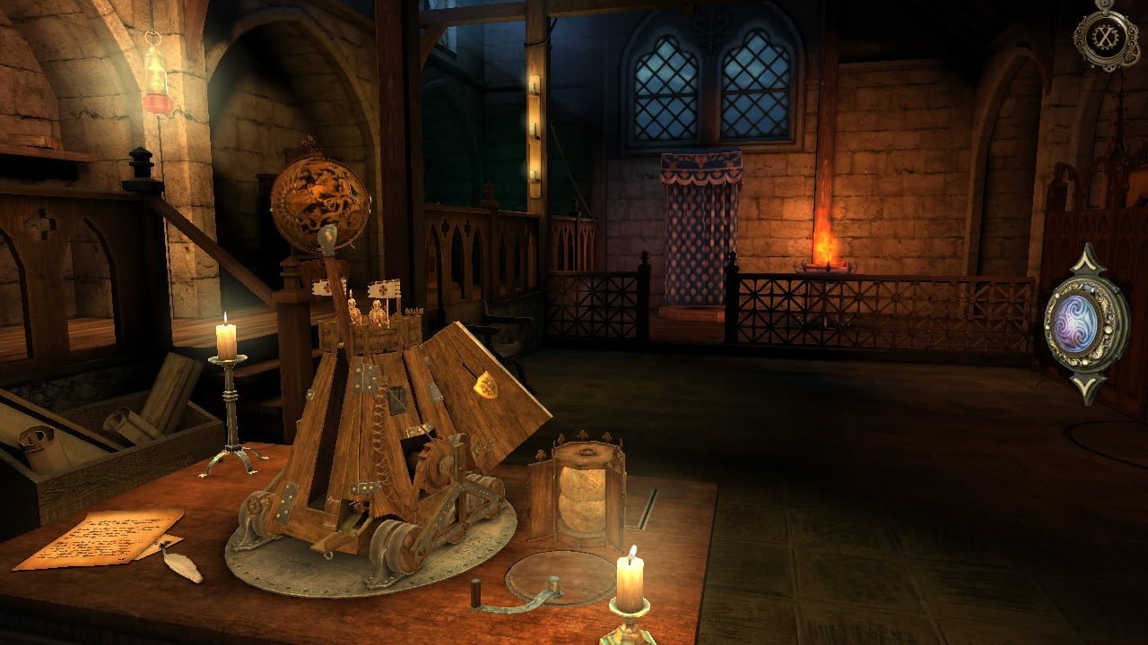 Imagem do jogo The House of Da Vinci.