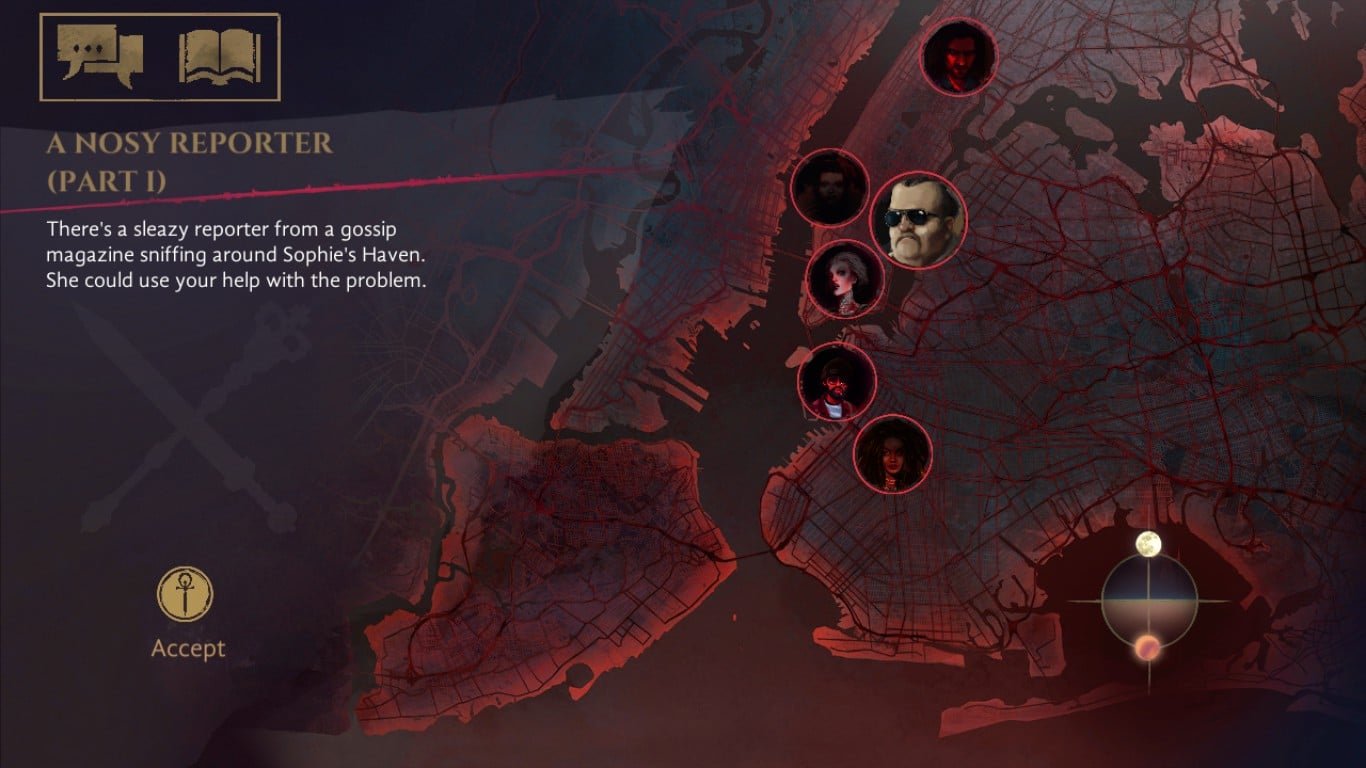 Imagem do jogo Vampire: Masquerade Coteries of New York